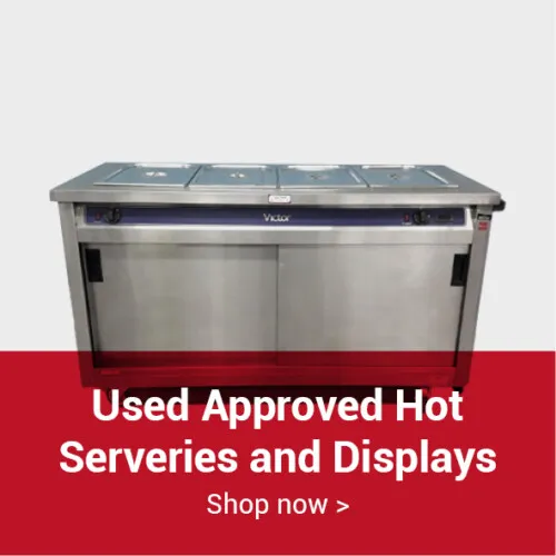 Used Approved Serveries and Displays